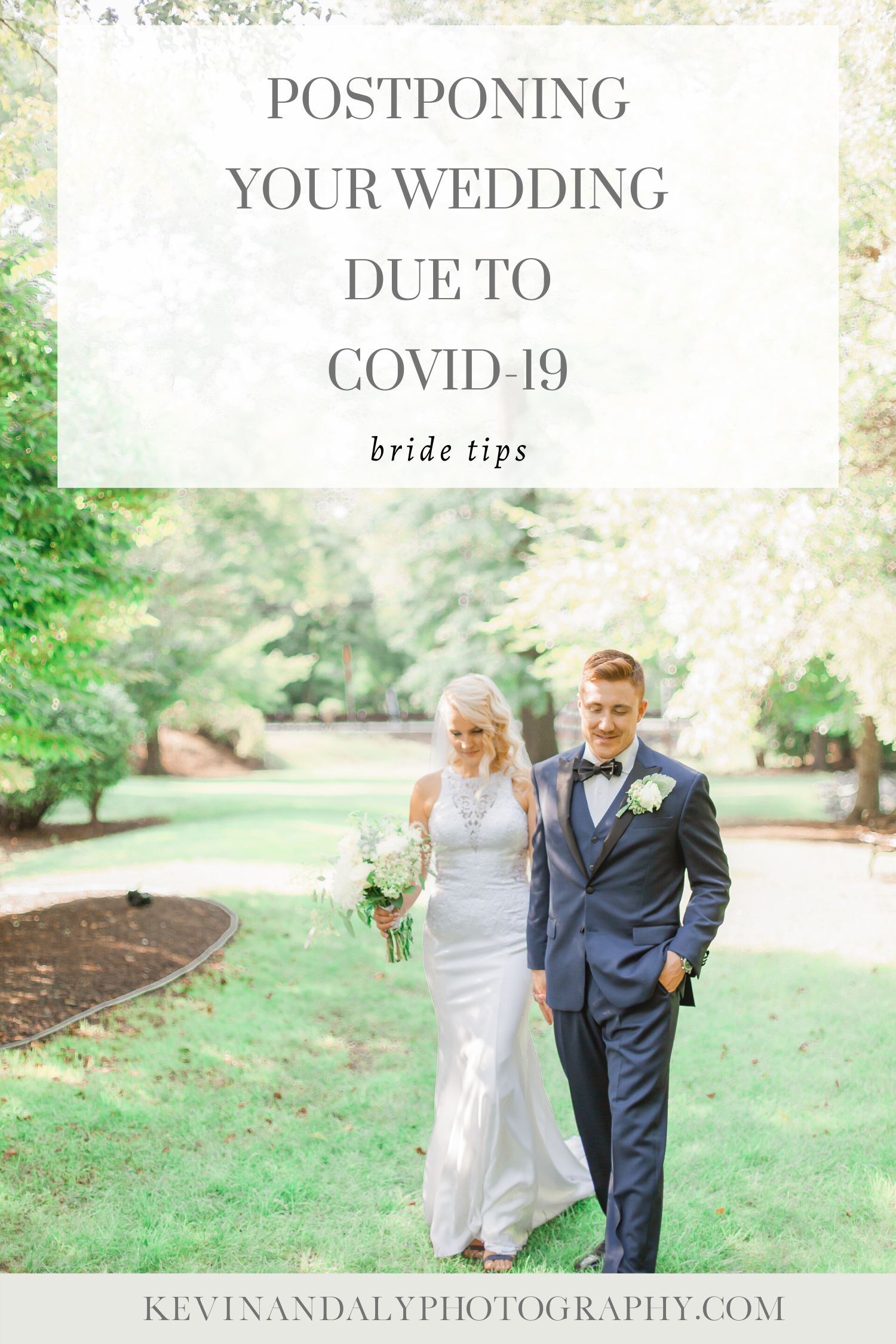 blog on postponing a wedding due to coronavirus