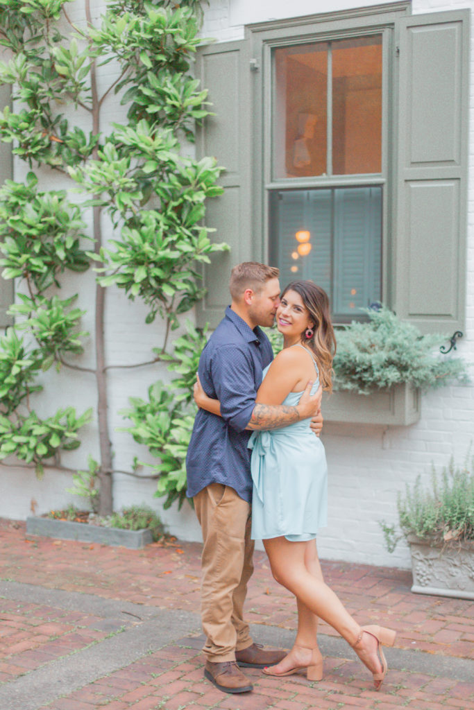 light and airy philly engagement photos