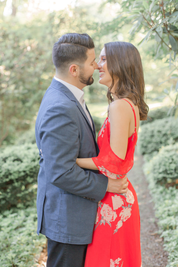 llight and airy new jersey engagement photography