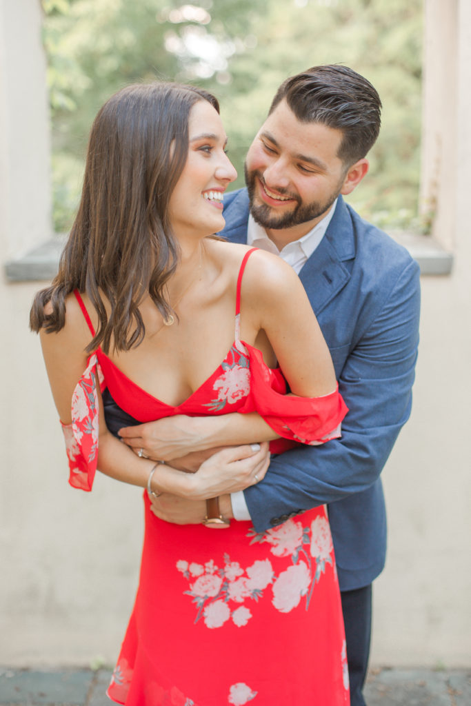 light and airy new jersey engagement photography