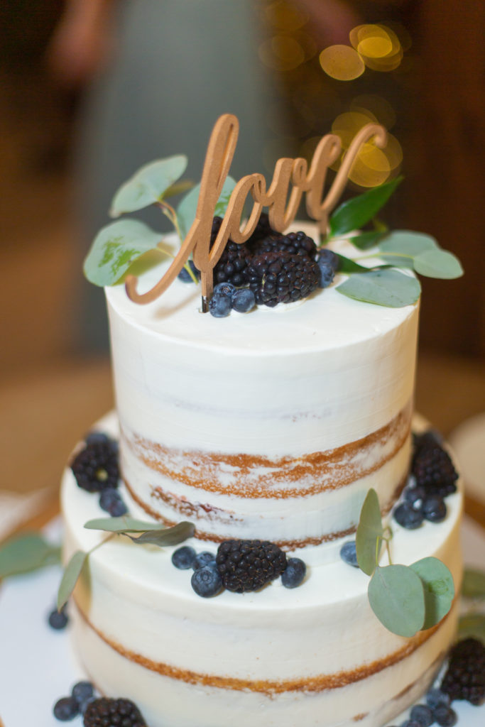 the hamilton manor wedding cake
