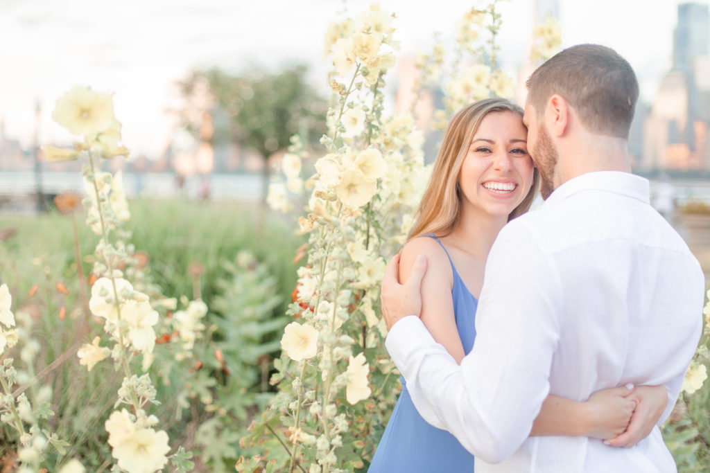 light and airy flowers new jersey wedding photographer