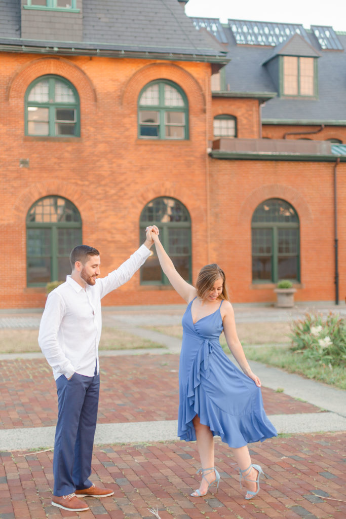 light and airy new jersey engagement photography
