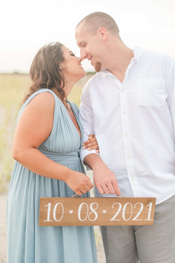 lbi save the date engagement photos