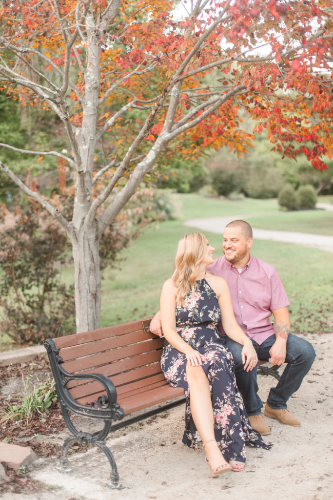 new jersey light and airy engagement photos 