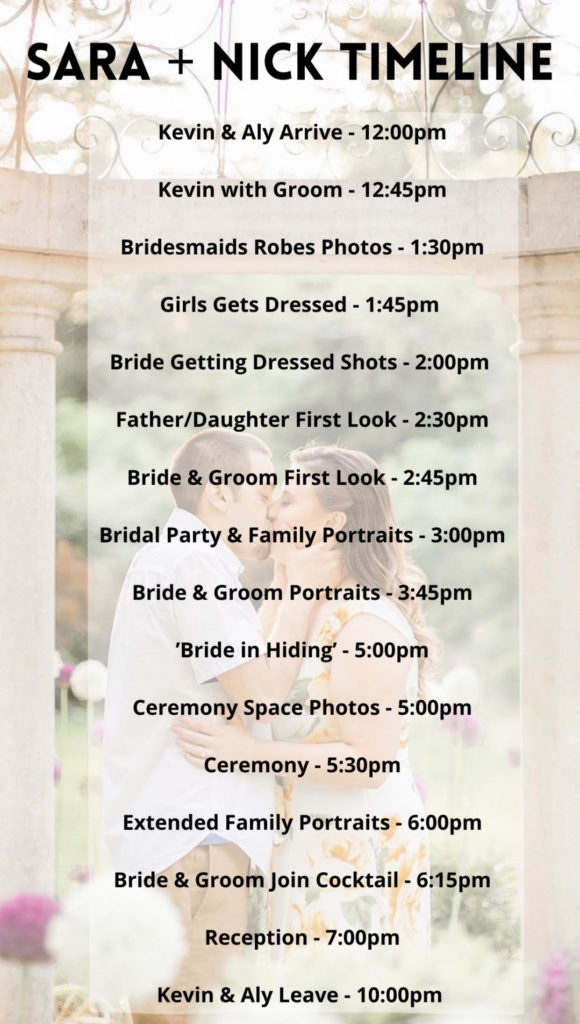 wedding photographer's timeline guide how to create a wedding day timeline in canva