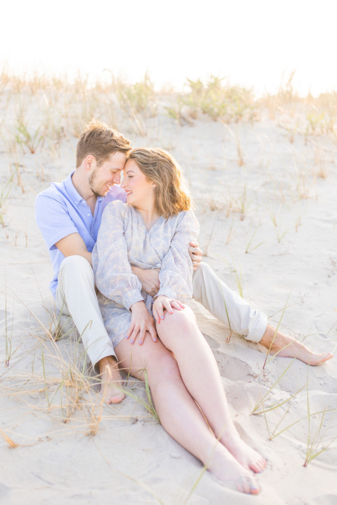 jersey shore engagement photos session new jersey light and airy wedding photographers nj engagement photography lbi long beach island