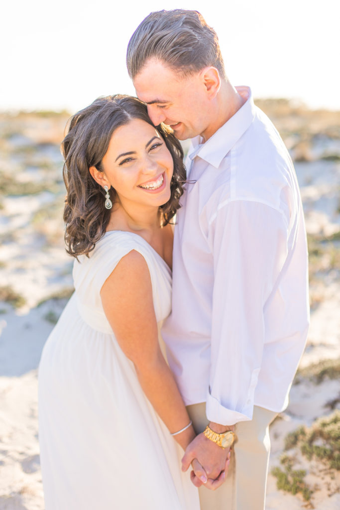 new jersey light and airy wedding photographer engagement photography beach jersey shore lbi