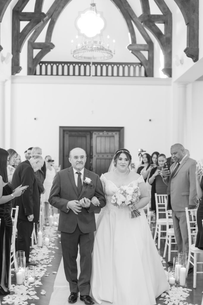 ceremony at the chapel at park chateau wedding photography