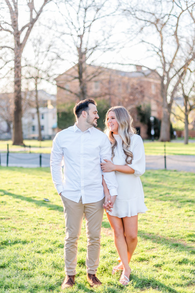 princeton engagement session light and airy photographers