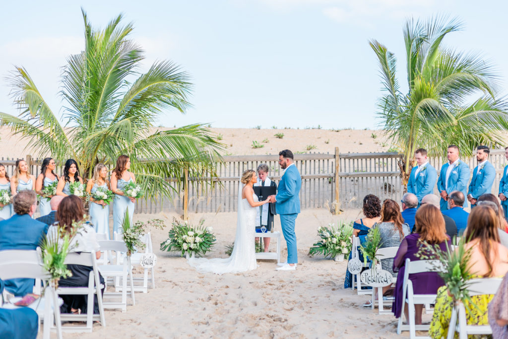 the seashell resort wedding photos light and airy lbi wedding photography