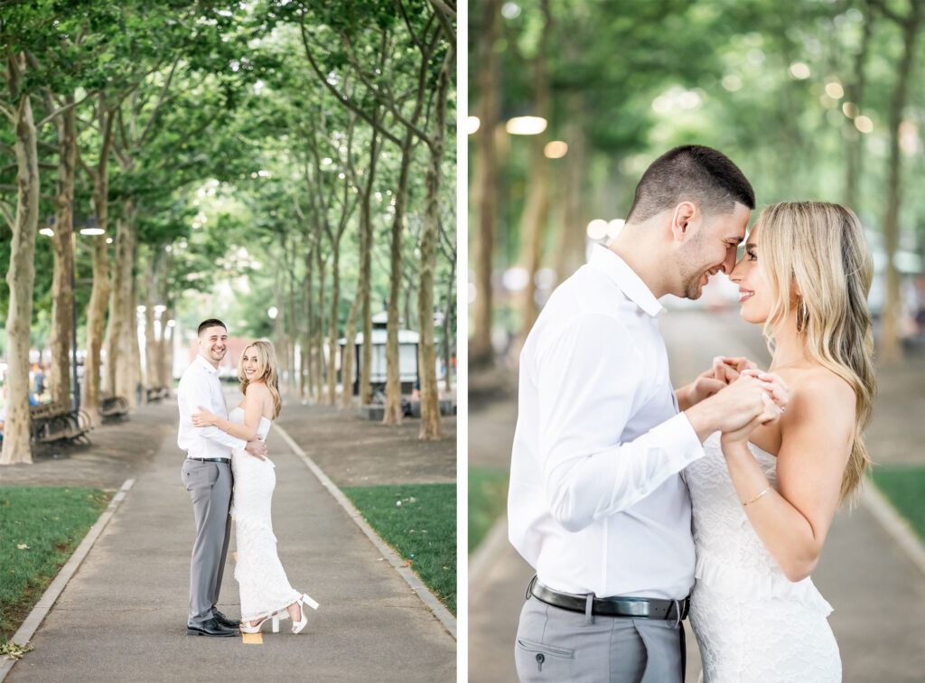 hoboken engagement photos from monmouth county wedding photographers