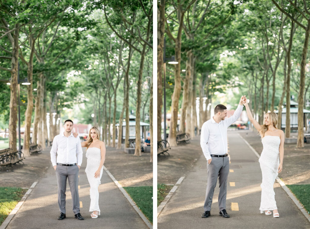 hoboken engagement photos from monmouth county wedding photographers