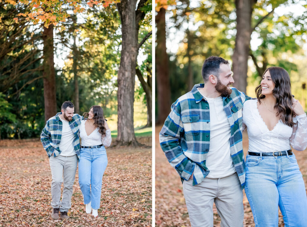 skylands manor engagement photos by jersey shore wedding photographers