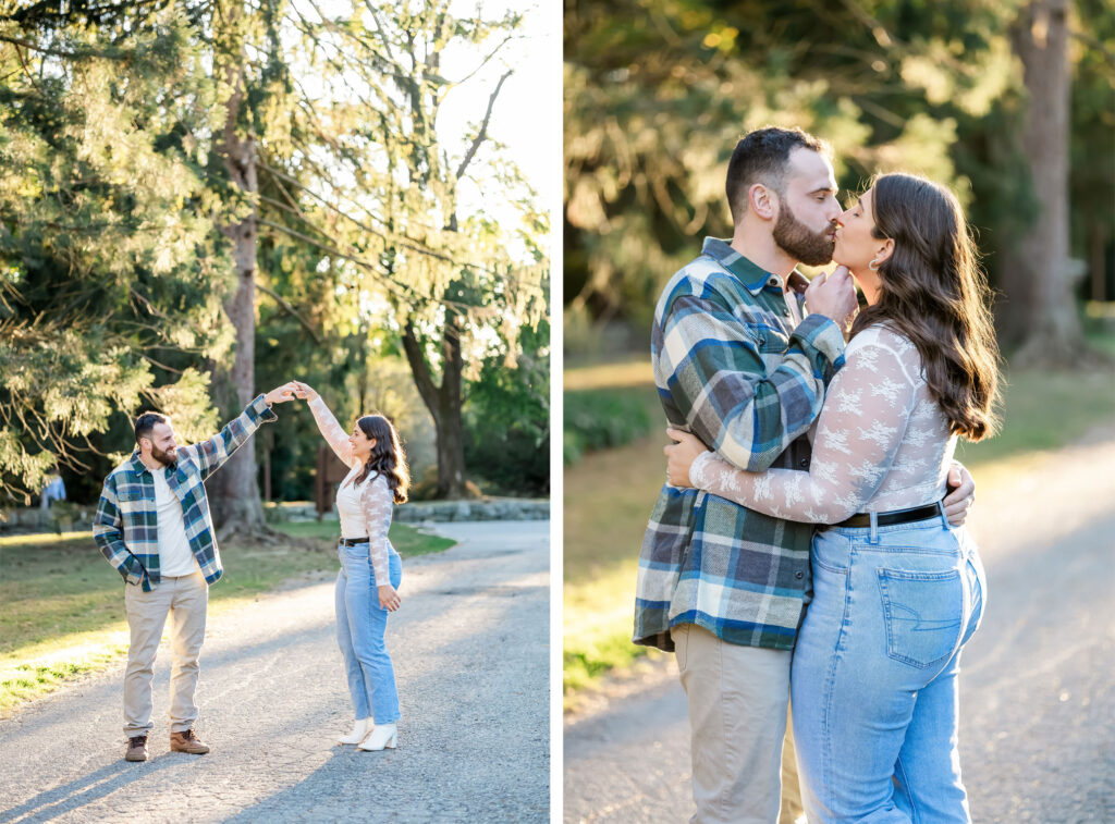 skylands manor engagement photos by jersey shore wedding photographers