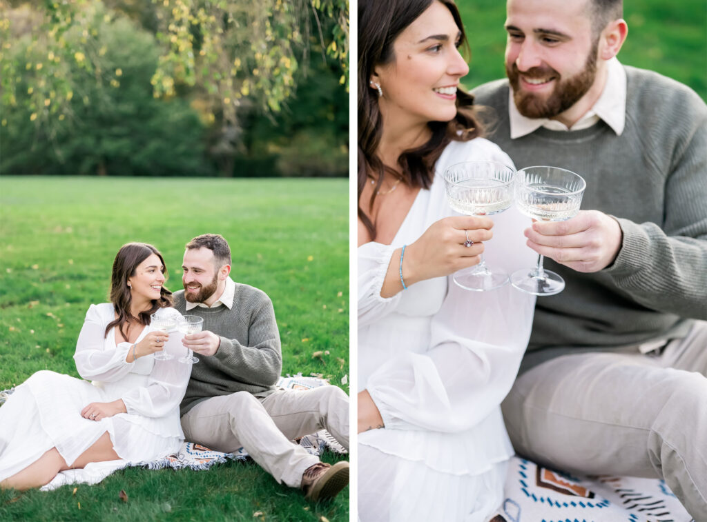 skylands manor engagement photos by jersey shore wedding photographers