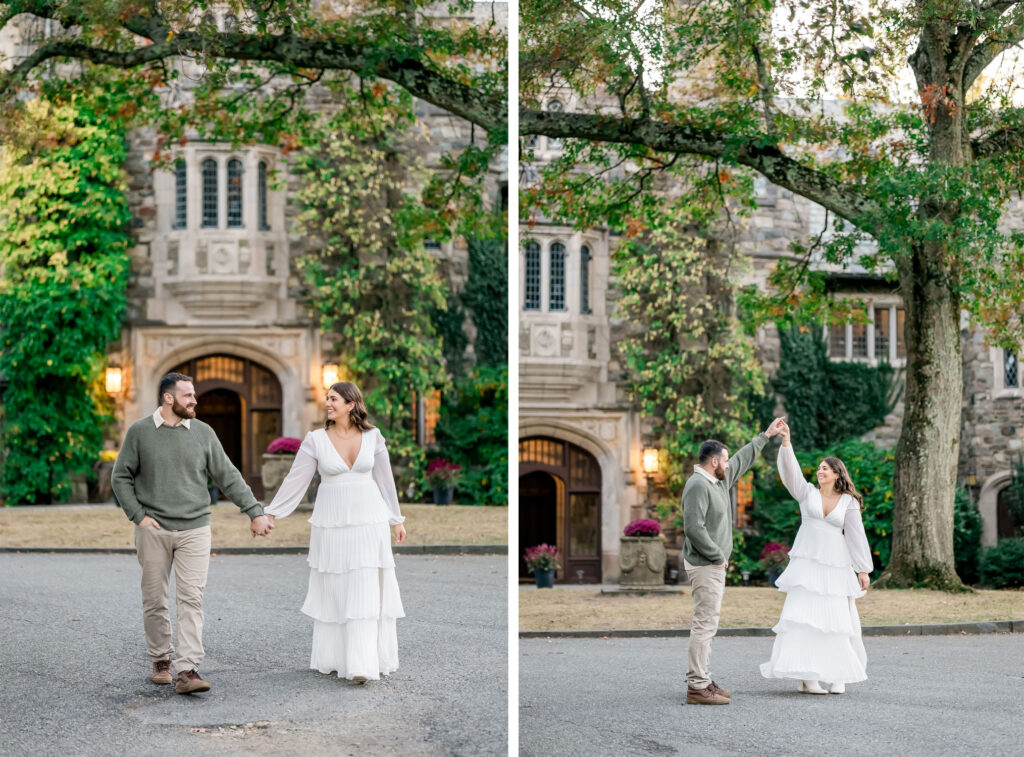 skylands manor engagement photos by jersey shore wedding photographers