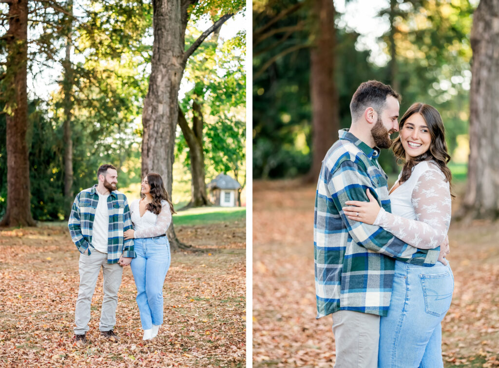 skylands manor engagement photos by jersey shore wedding photographers