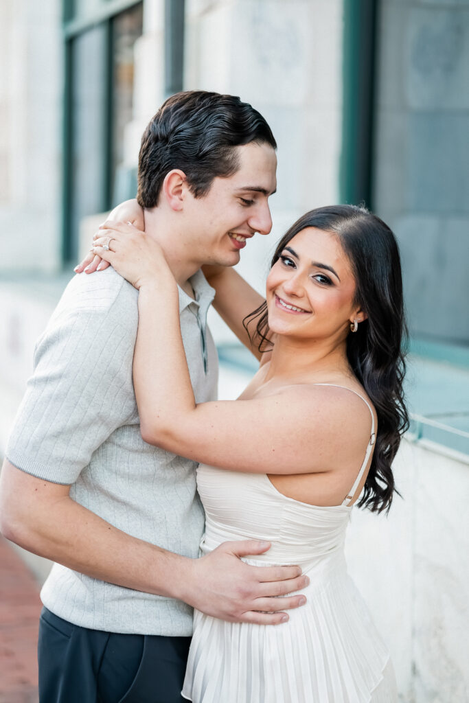 red bank engagement photos