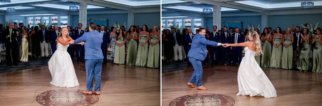 crystal point yacht club wedding photography
