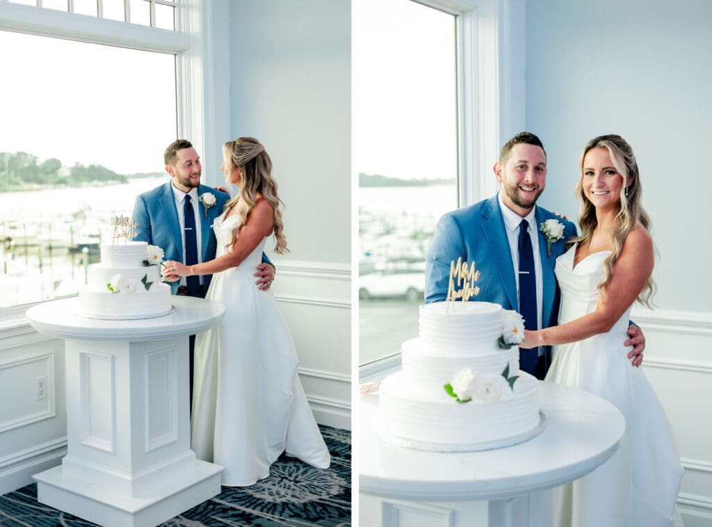 crystal point yacht club wedding photography