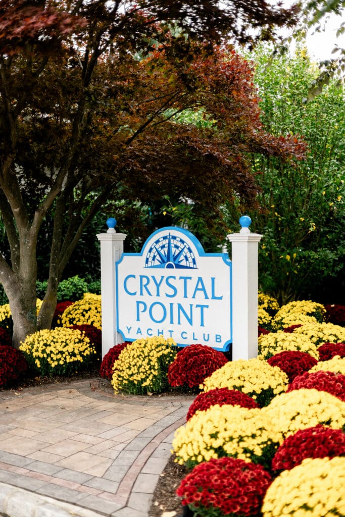 crystal point yacht club wedding photography