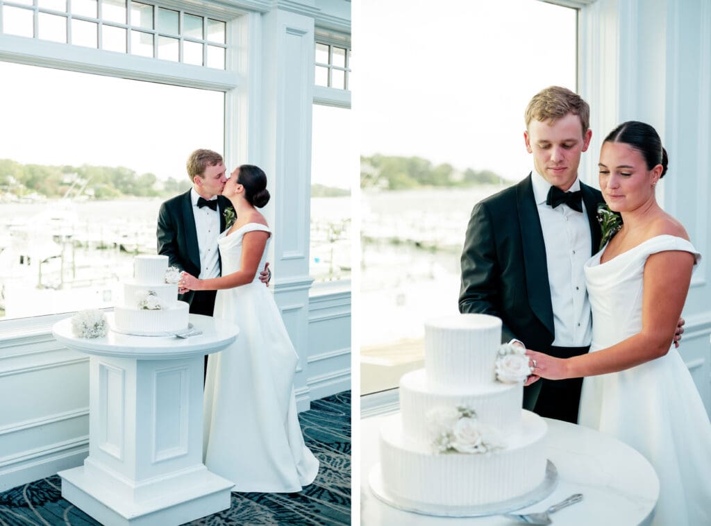 crystal point yacht club wedding photography