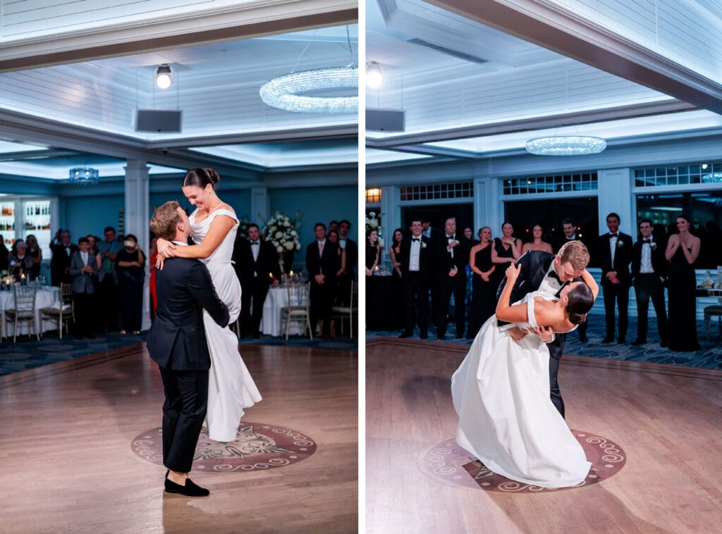 crystal point yacht club wedding photography